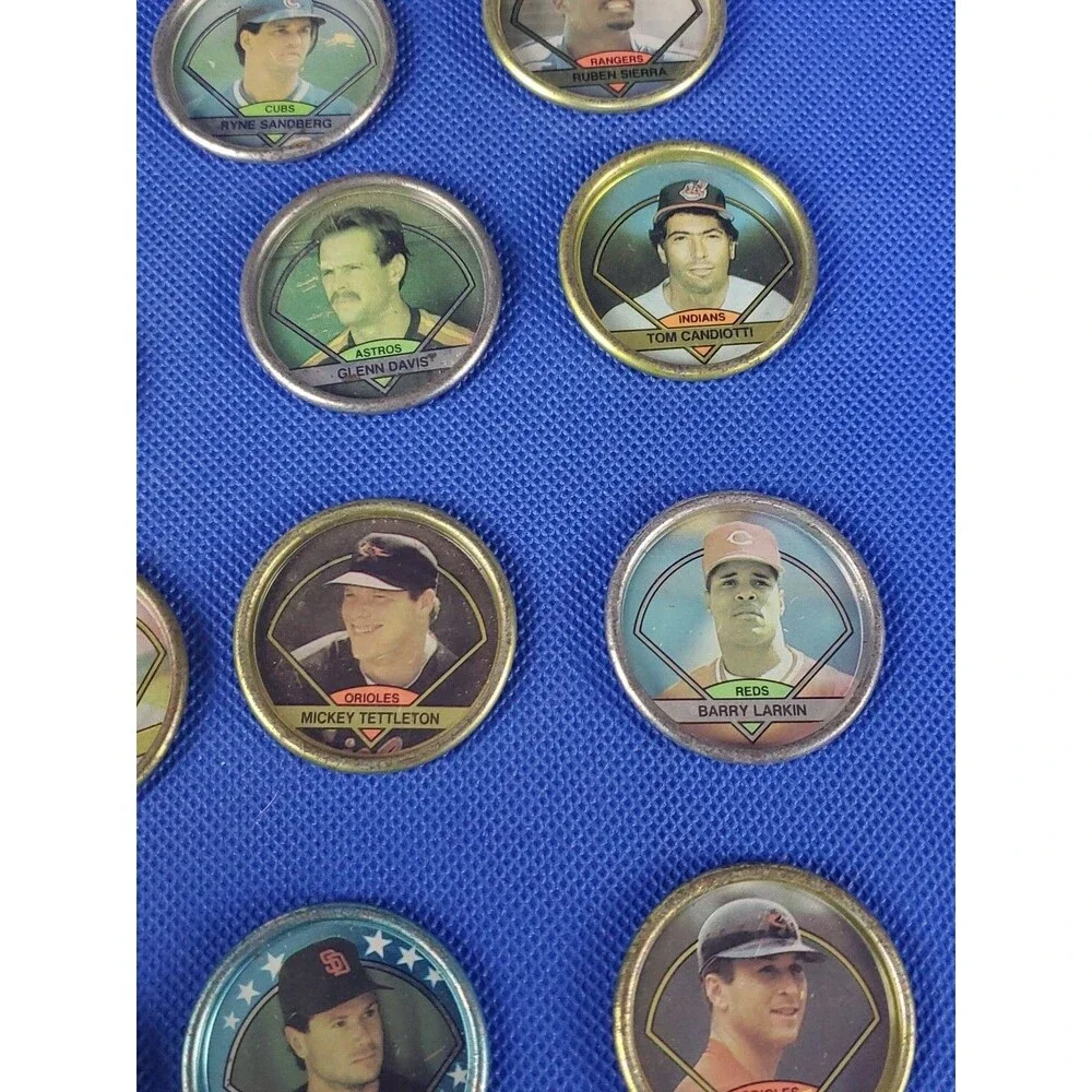 45 Topps COINS GRIFFEY Boggs Sandberg BO JACKSON Ripken Ozzie Yount